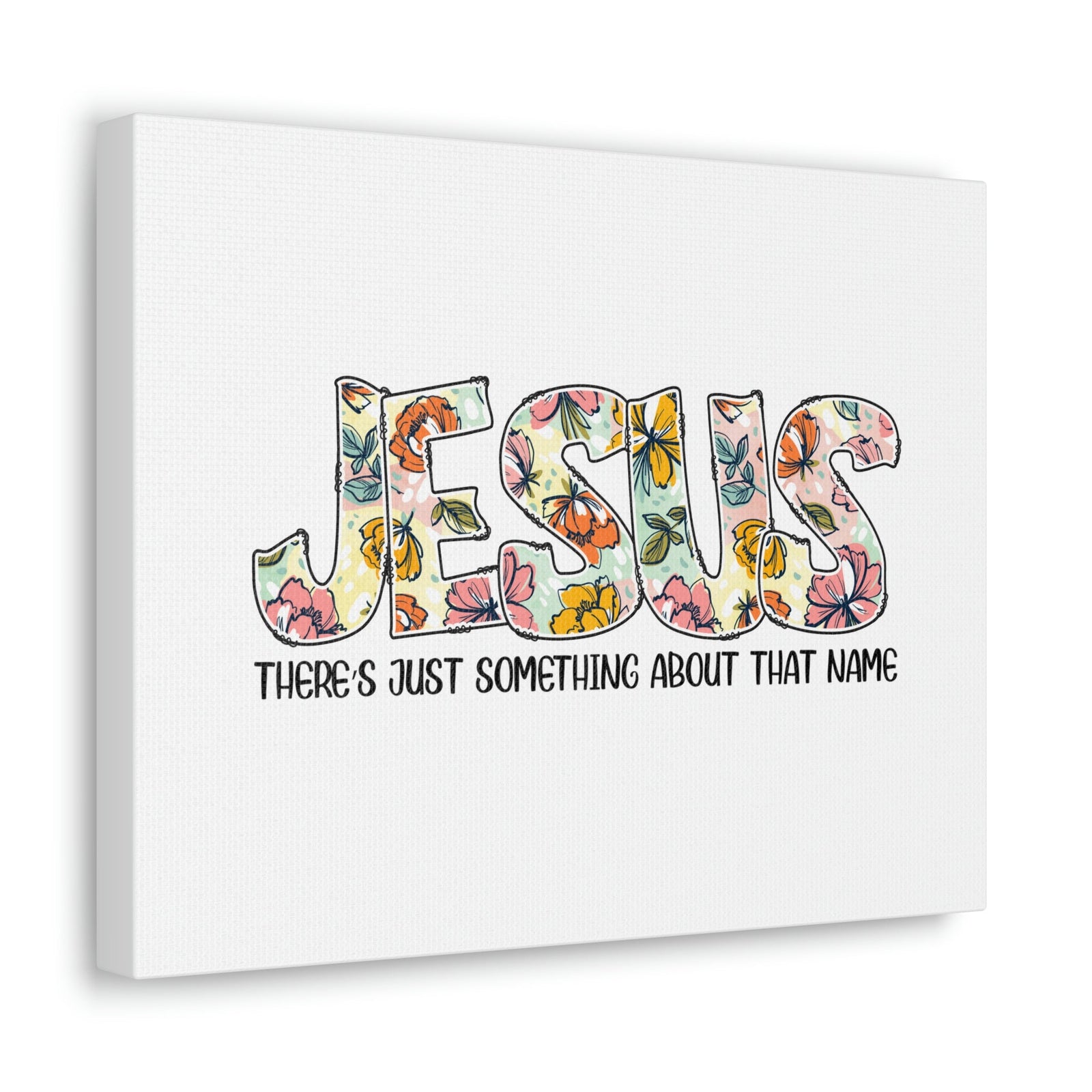 Scripture Walls Jesus There's Just Something Hebrews 12:2 Flowers Christian Wall Art Bible Verse Print Ready to Hang Unframed-Express Your Love Gifts