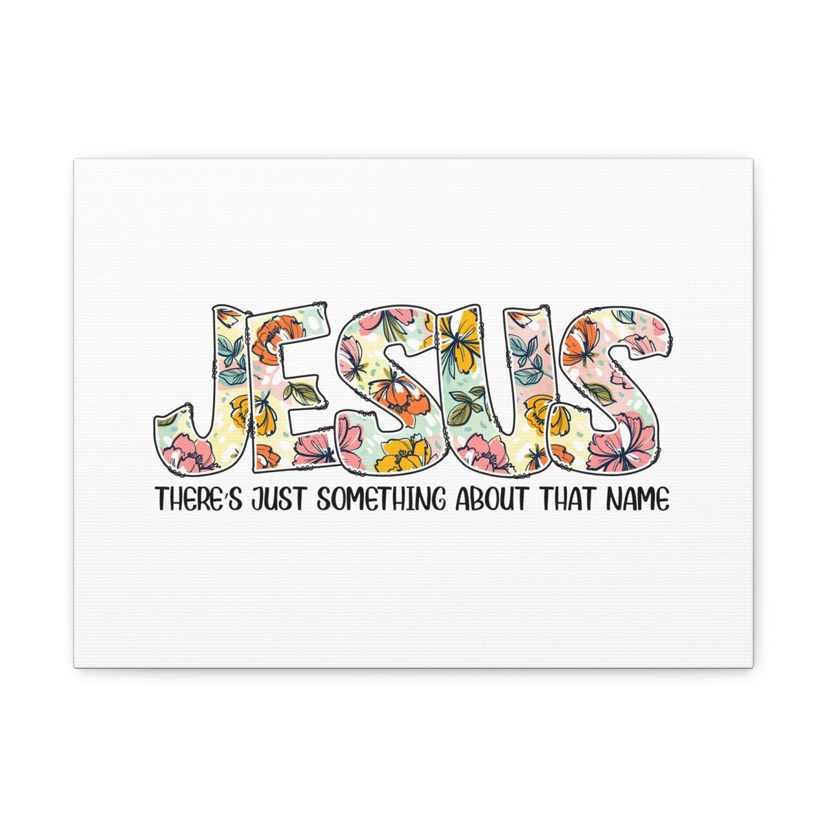 Scripture Walls Jesus There's Just Something Hebrews 12:2 Flowers Christian Wall Art Bible Verse Print Ready to Hang Unframed-Express Your Love Gifts