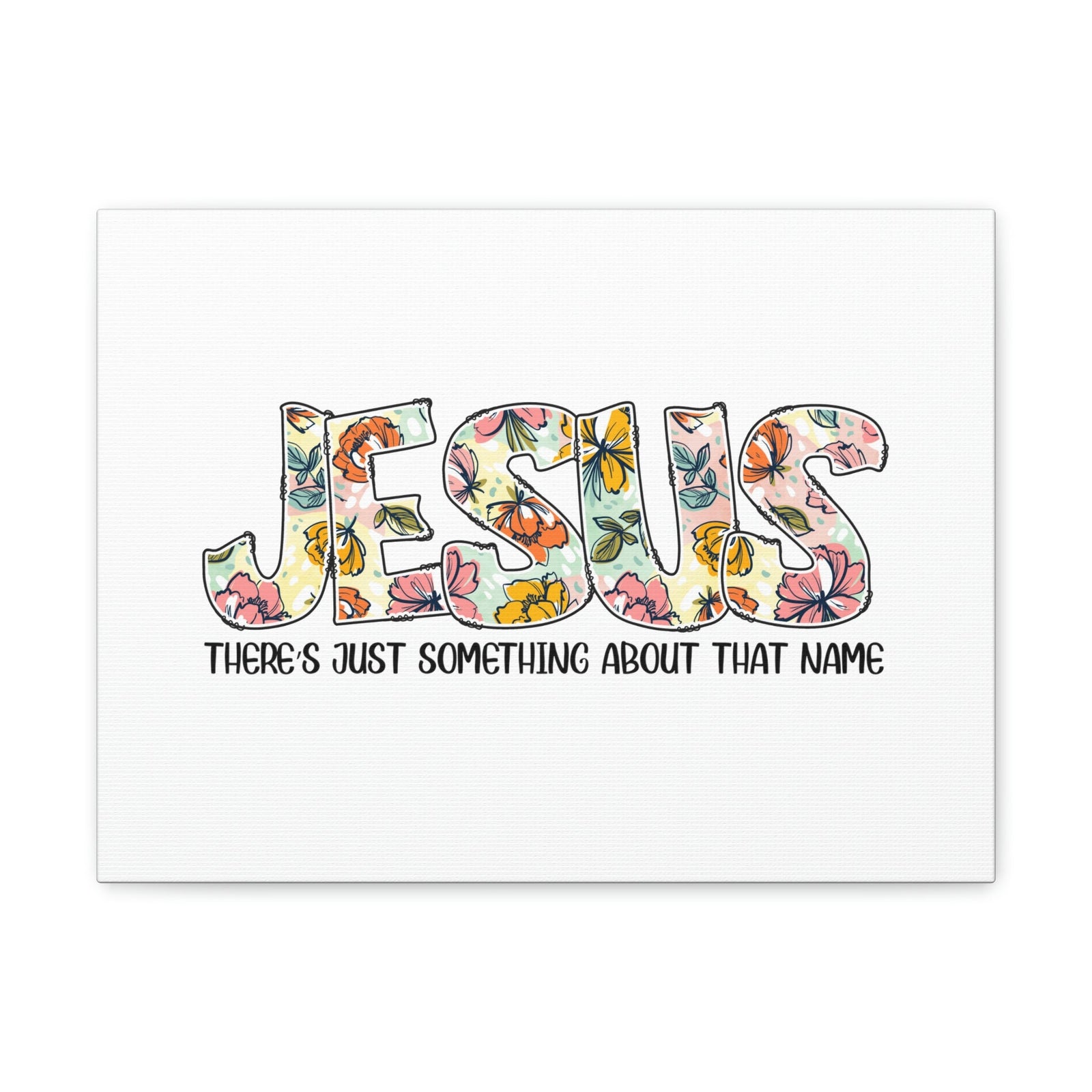 Scripture Walls Jesus There's Just Something Hebrews 12:2 Flowers Christian Wall Art Bible Verse Print Ready to Hang Unframed-Express Your Love Gifts