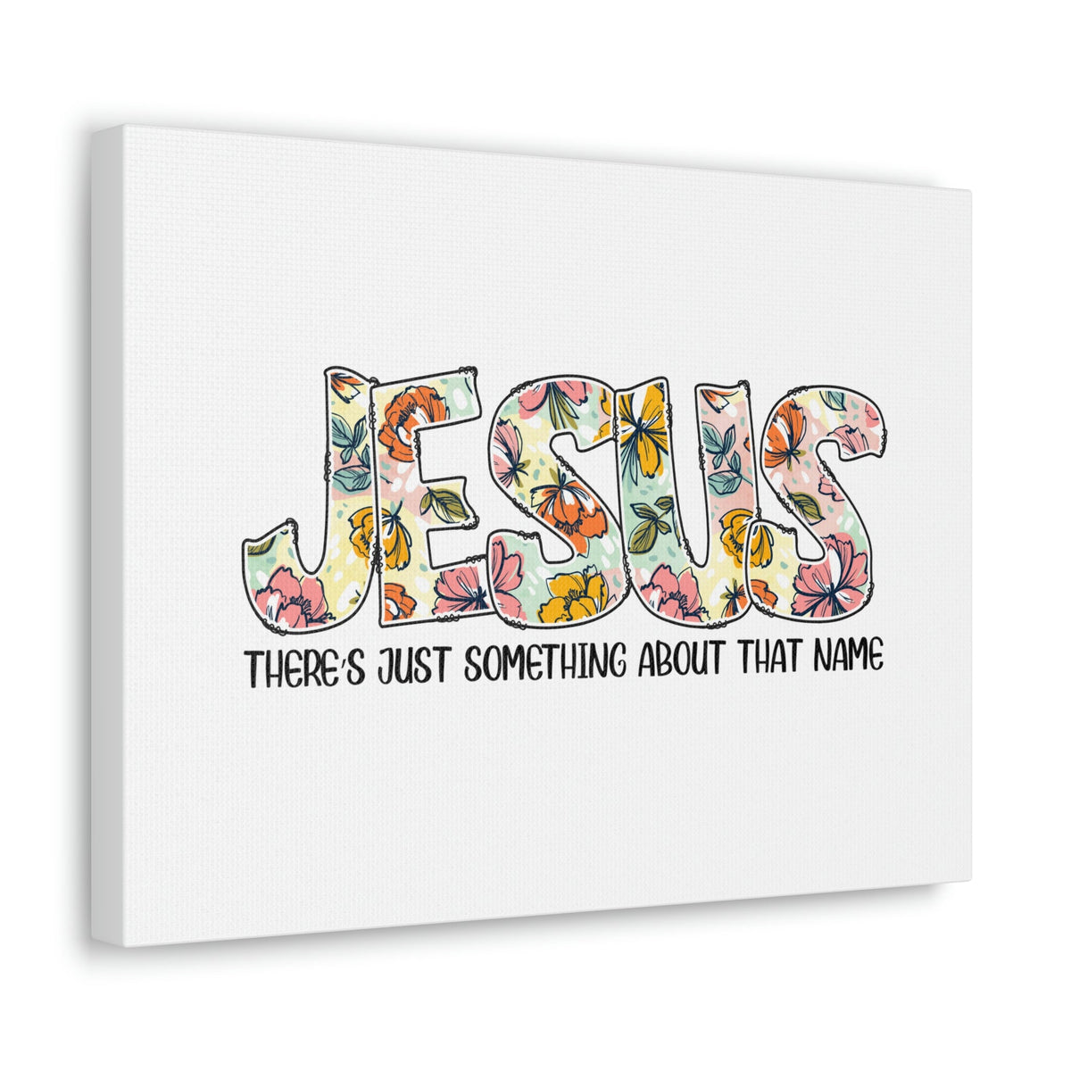 Scripture Walls Jesus There's Just Something Hebrews 12:2 Flowers Christian Wall Art Bible Verse Print Ready to Hang Unframed-Express Your Love Gifts