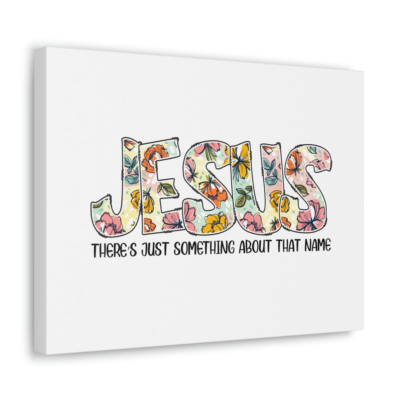 Scripture Walls Jesus There's Just Something Hebrews 12:2 Flowers Christian Wall Art Bible Verse Print Ready to Hang Unframed-Express Your Love Gifts