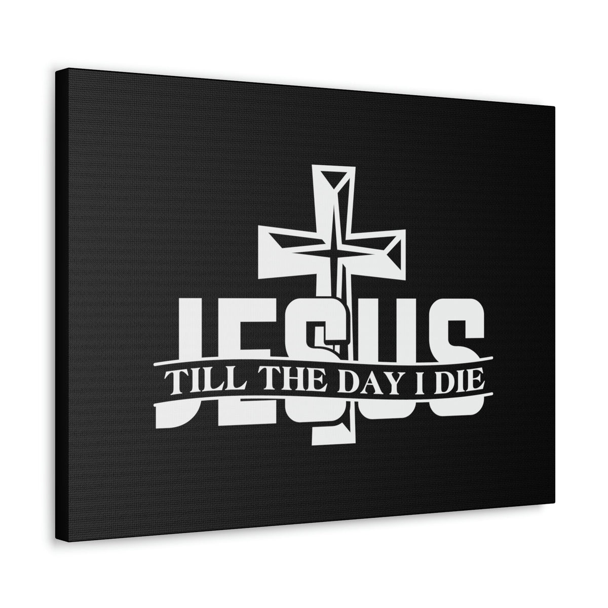 Scripture Walls Jesus Till The Day I Die 2 Corinthians 5:8 Christian Wall Art Bible Verse Print Ready to Hang Unframed-Express Your Love Gifts