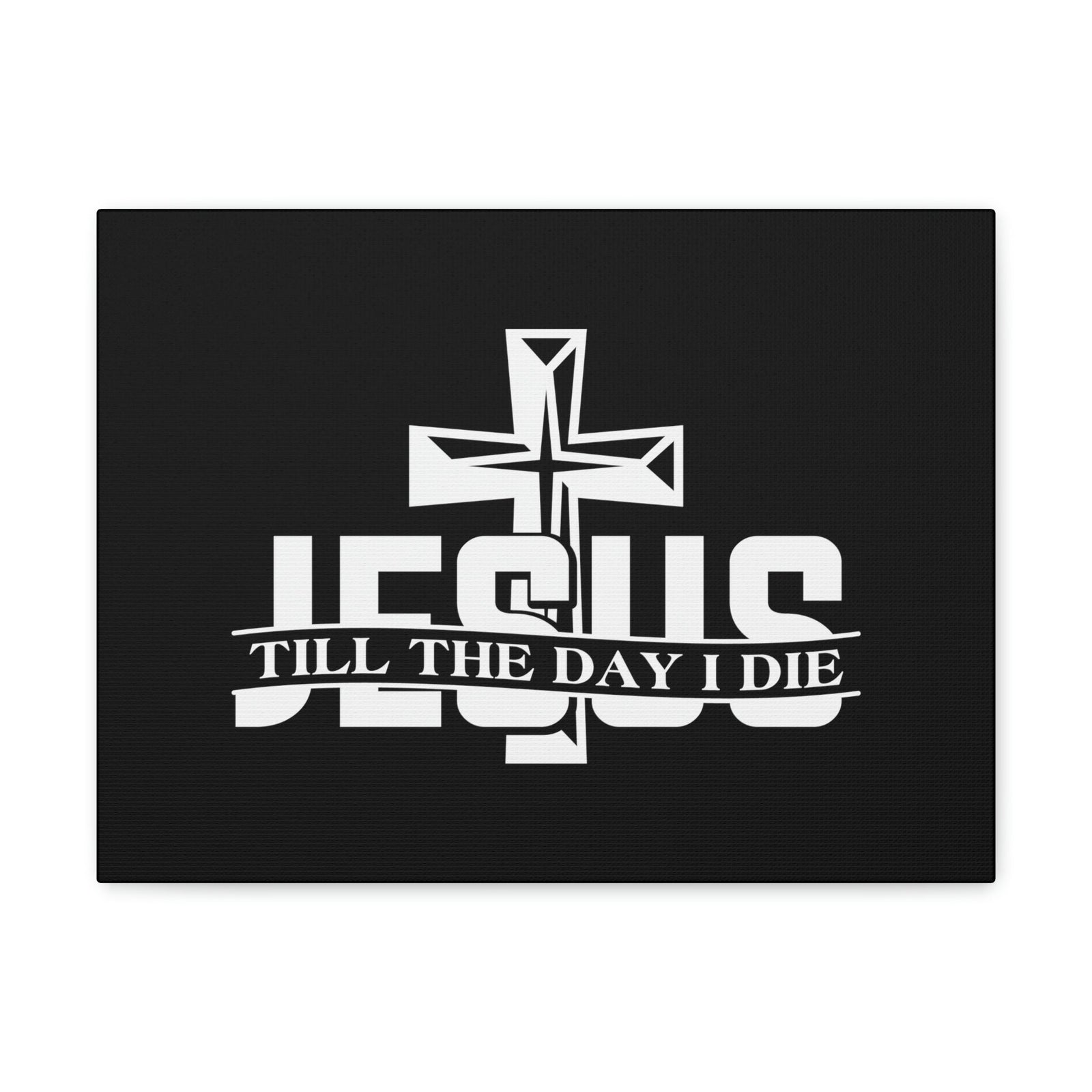 Scripture Walls Jesus Till The Day I Die 2 Corinthians 5:8 Christian Wall Art Bible Verse Print Ready to Hang Unframed-Express Your Love Gifts