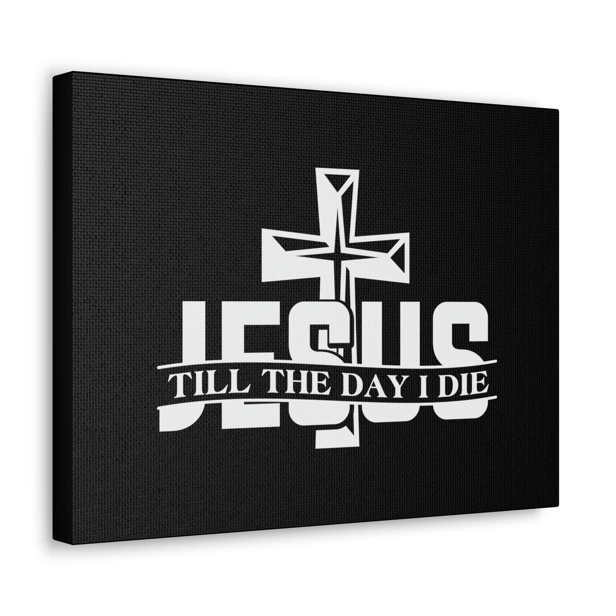 Scripture Walls Jesus Till The Day I Die 2 Corinthians 5:8 Christian Wall Art Bible Verse Print Ready to Hang Unframed-Express Your Love Gifts