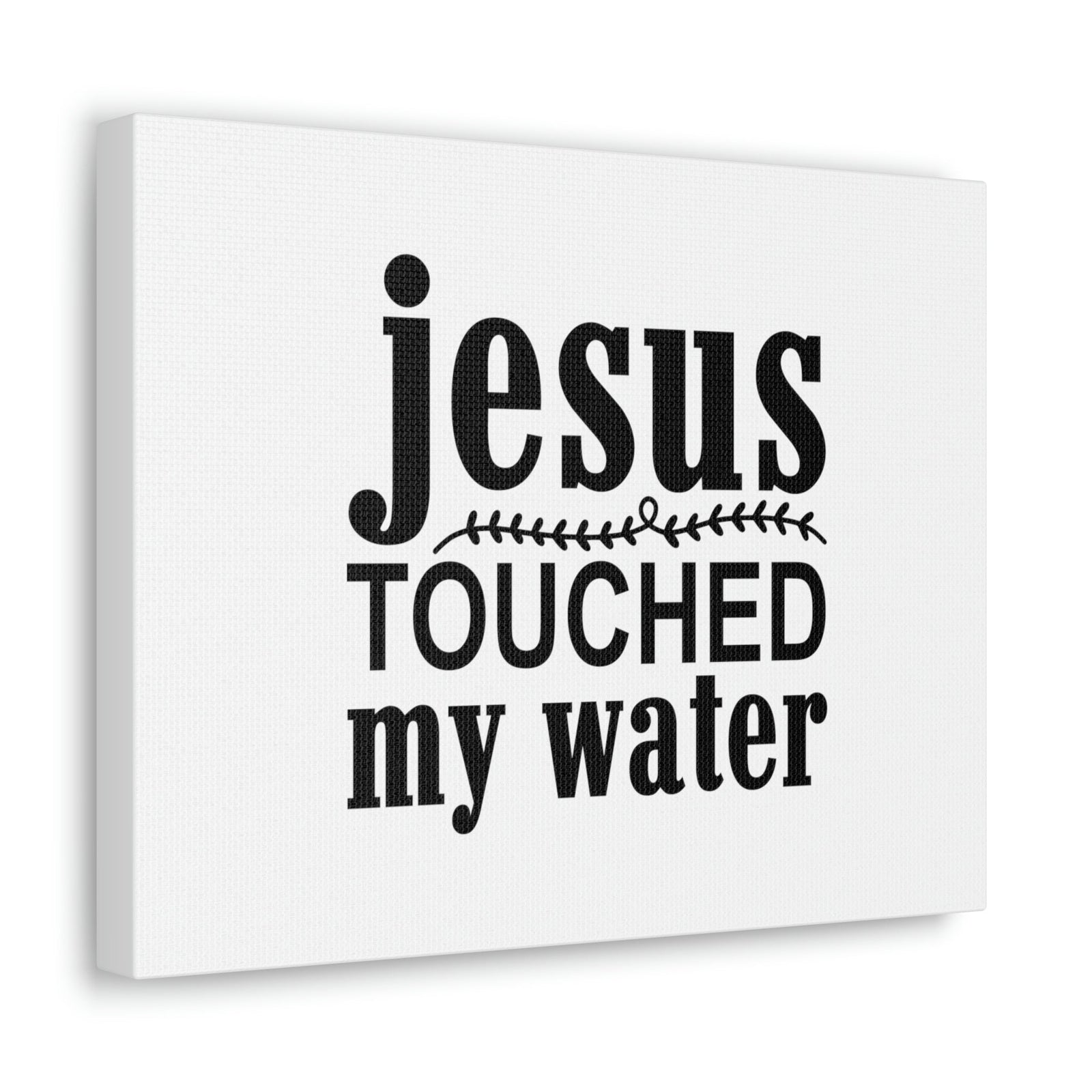 Scripture Walls Jesus Touched My Water Ephesians 5:2 Christian Wall Art Bible Verse Print Ready to Hang Unframed-Express Your Love Gifts