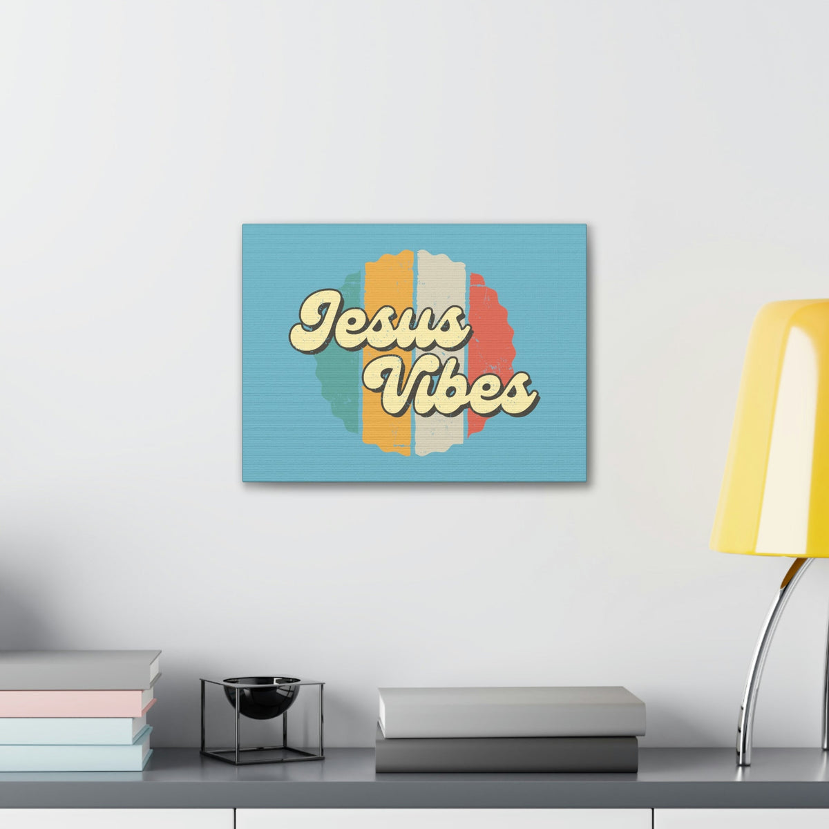 Scripture Walls Jesus Vibes John 1:14 Old Theme Christian Wall Art Bible Verse Print Ready to Hang Unframed-Express Your Love Gifts