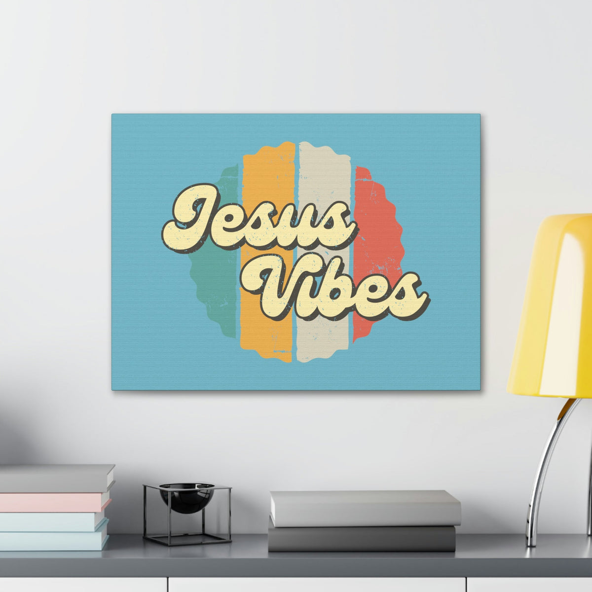 Scripture Walls Jesus Vibes John 1:14 Old Theme Christian Wall Art Bible Verse Print Ready to Hang Unframed-Express Your Love Gifts