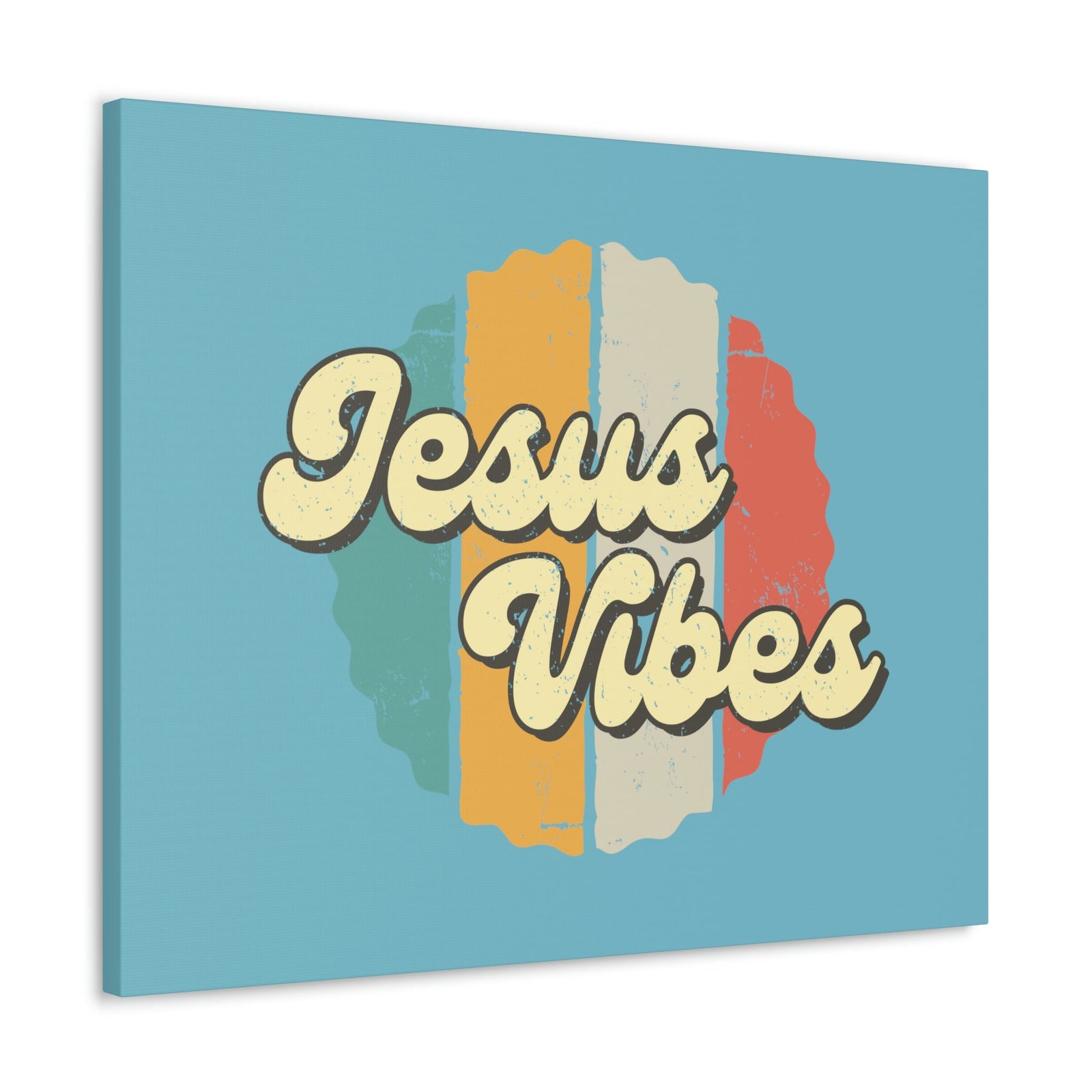 Scripture Walls Jesus Vibes John 1:14 Old Theme Christian Wall Art Bible Verse Print Ready to Hang Unframed-Express Your Love Gifts