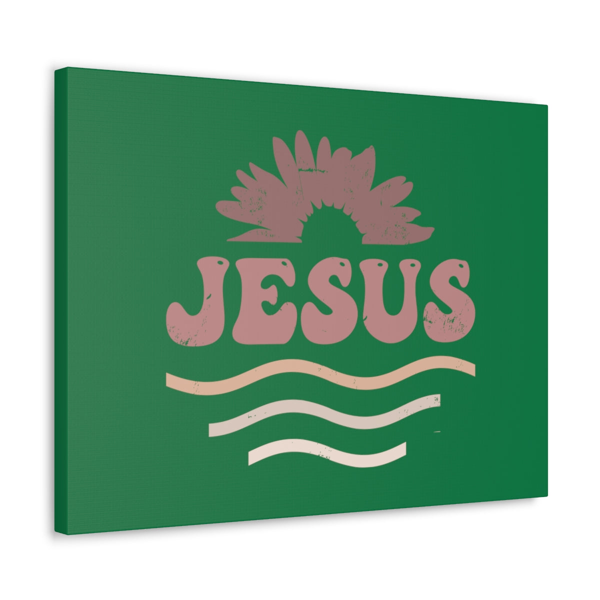 Scripture Walls Jesus Waves Romans 6:23 Christian Wall Art Bible Verse Print Ready to Hang Unframed-Express Your Love Gifts