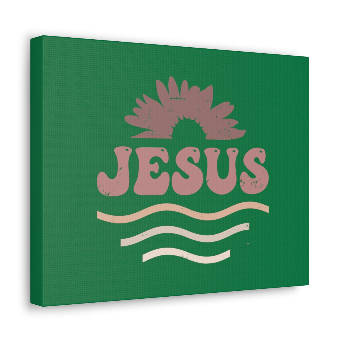 Scripture Walls Jesus Waves Romans 6:23 Christian Wall Art Bible Verse Print Ready to Hang Unframed-Express Your Love Gifts
