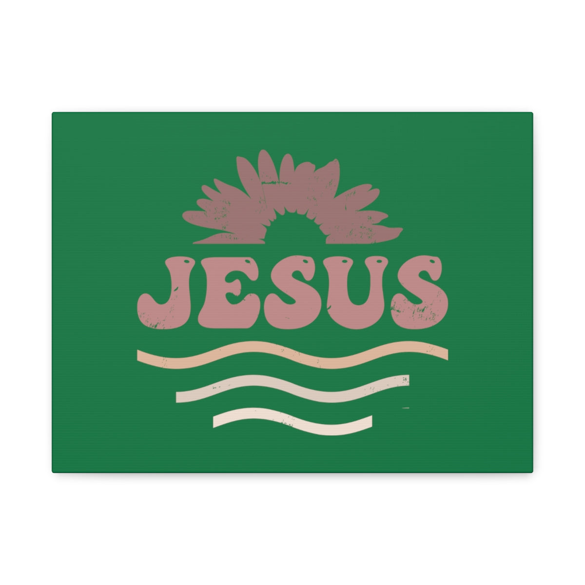 Scripture Walls Jesus Waves Romans 6:23 Christian Wall Art Bible Verse Print Ready to Hang Unframed-Express Your Love Gifts