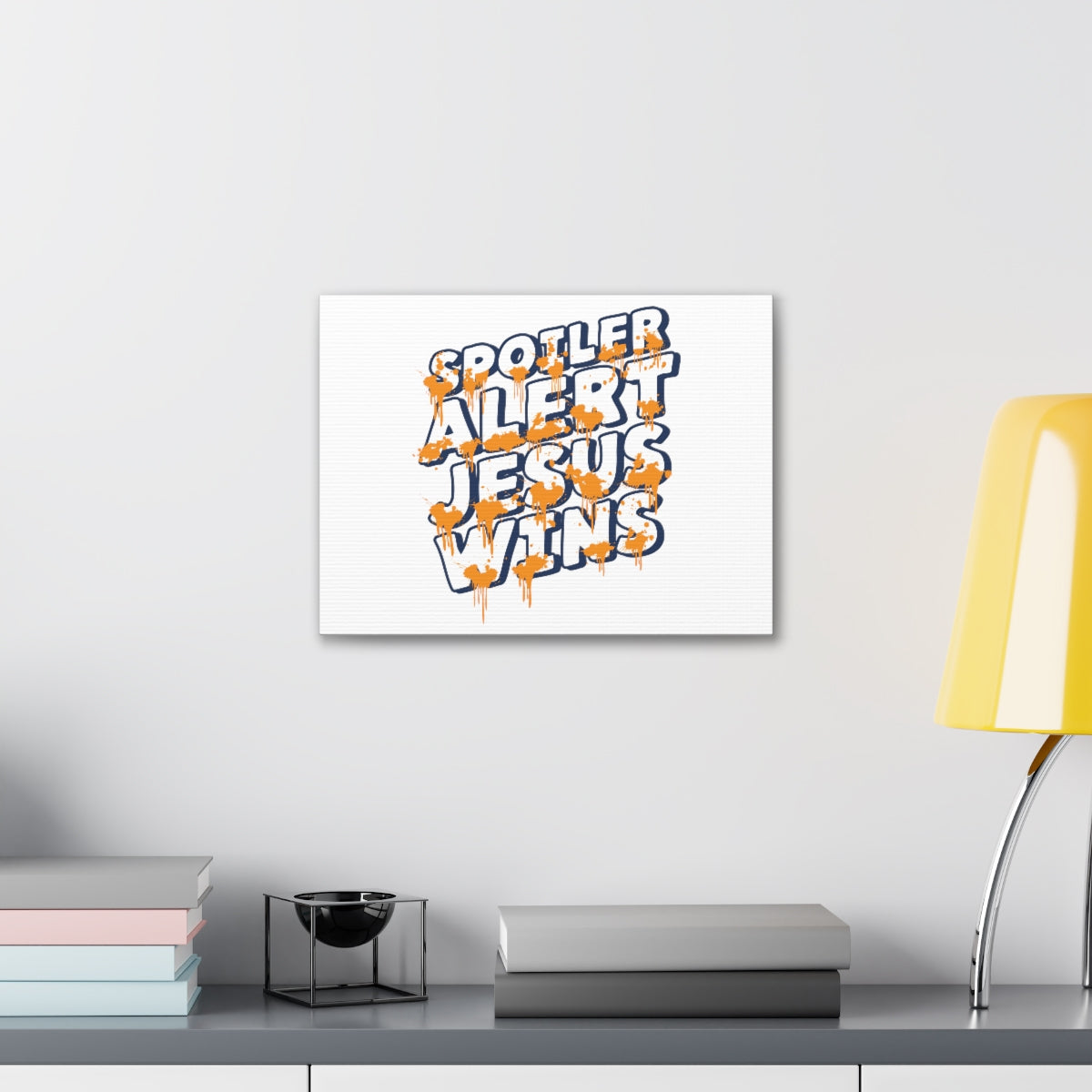 Scripture Walls Jesus Wins 1 Corinthians 15:57 Christian Wall Art Bible Verse Print Ready to Hang Unframed-Express Your Love Gifts