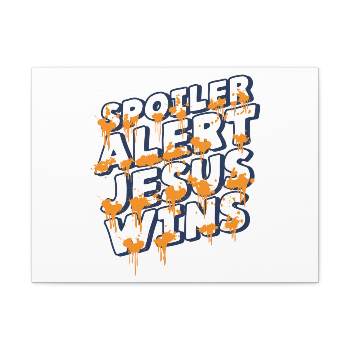 Scripture Walls Jesus Wins 1 Corinthians 15:57 Christian Wall Art Bible Verse Print Ready to Hang Unframed-Express Your Love Gifts