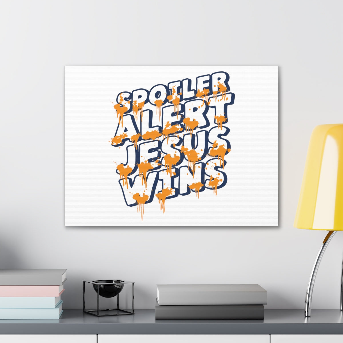 Scripture Walls Jesus Wins 1 Corinthians 15:57 Christian Wall Art Bible Verse Print Ready to Hang Unframed-Express Your Love Gifts