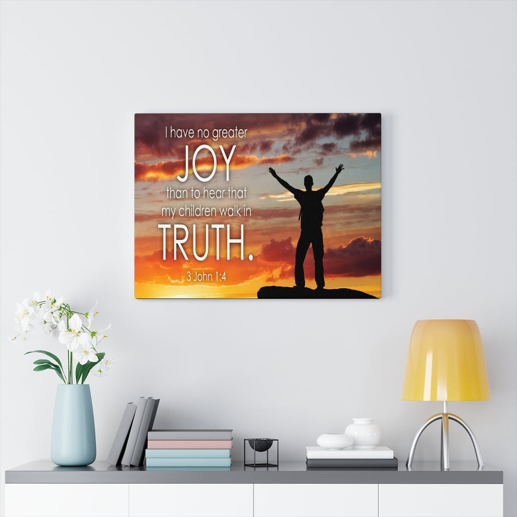 Scripture Walls Joy and Truth 1 John 4:21 Christian Home Decor Bible Art Unframed-Express Your Love Gifts