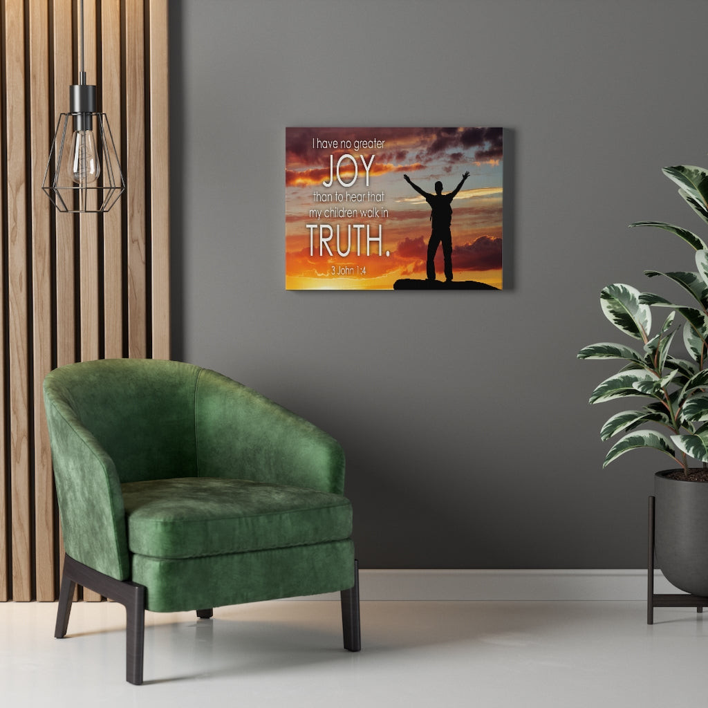 Scripture Walls Joy and Truth 1 John 4:21 Christian Home Decor Bible Art Unframed-Express Your Love Gifts
