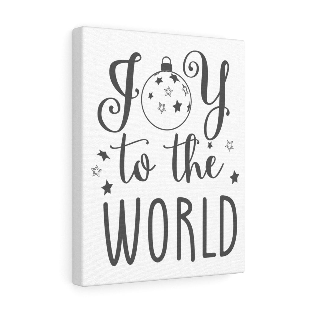Scripture Walls Joy To The World Bible Verse Canvas Christian Wall Art Ready to Hang Unframed-Express Your Love Gifts