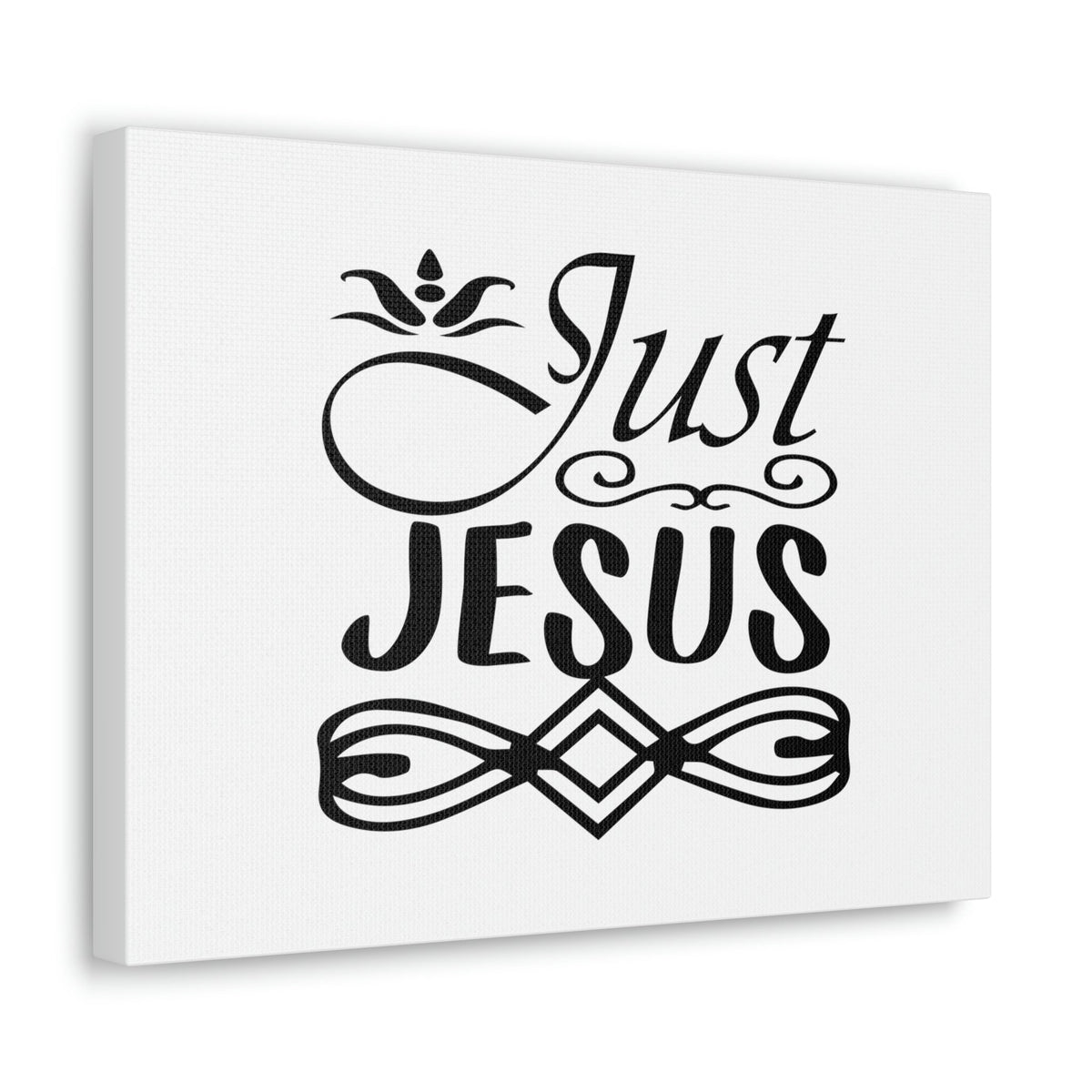 Scripture Walls Just Jesus 1 Timothy 2:5 Ornamental Christian Wall Art Bible Verse Print Ready to Hang Unframed-Express Your Love Gifts