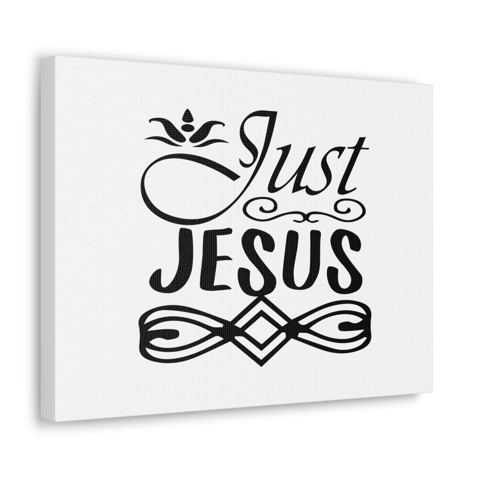 Scripture Walls Just Jesus 1 Timothy 2:5 Ornamental Christian Wall Art Bible Verse Print Ready to Hang Unframed-Express Your Love Gifts