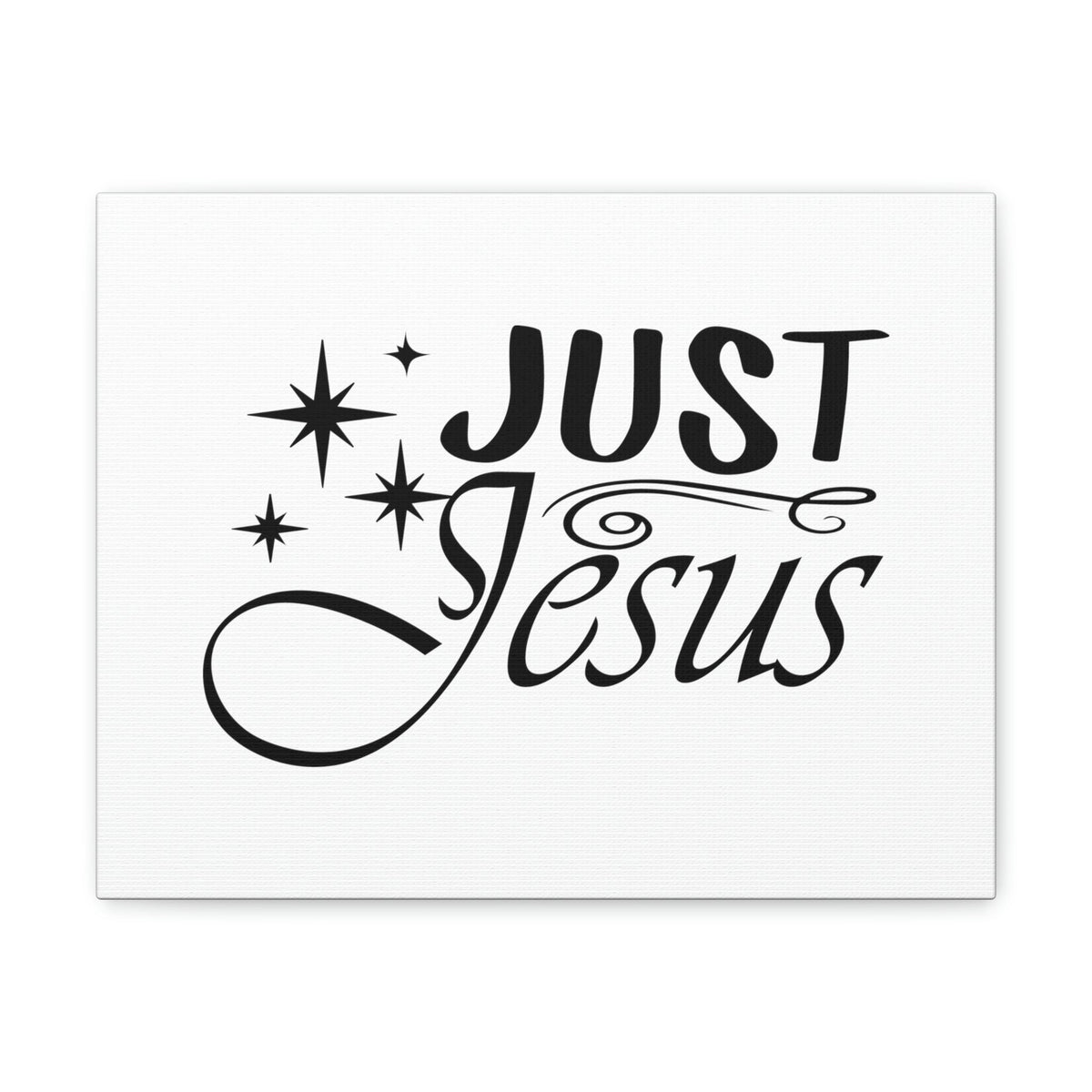 Scripture Walls Just Jesus 1 Timothy 2:5 Stars Christian Wall Art Bible Verse Print Ready to Hang Unframed-Express Your Love Gifts