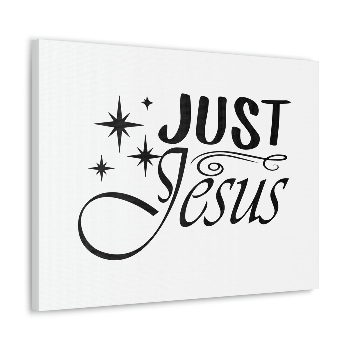 Scripture Walls Just Jesus 1 Timothy 2:5 Stars Christian Wall Art Bible Verse Print Ready to Hang Unframed-Express Your Love Gifts