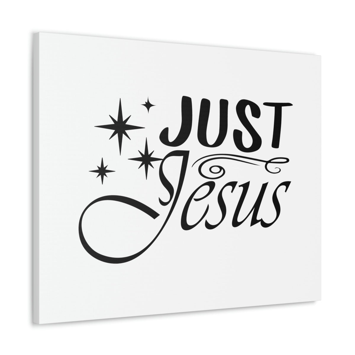 Scripture Walls Just Jesus 1 Timothy 2:5 Stars Christian Wall Art Bible Verse Print Ready to Hang Unframed-Express Your Love Gifts