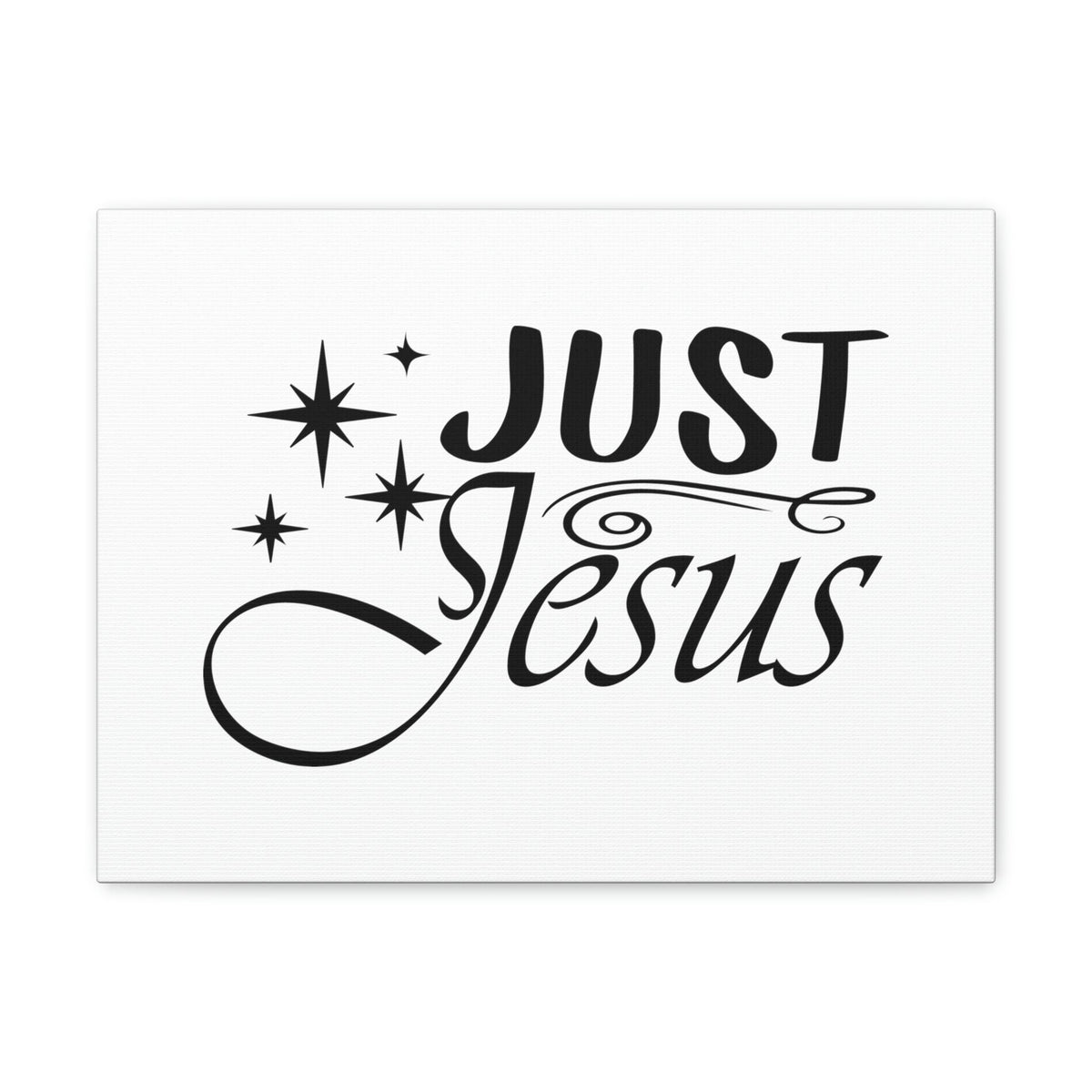 Scripture Walls Just Jesus 1 Timothy 2:5 Stars Christian Wall Art Bible Verse Print Ready to Hang Unframed-Express Your Love Gifts