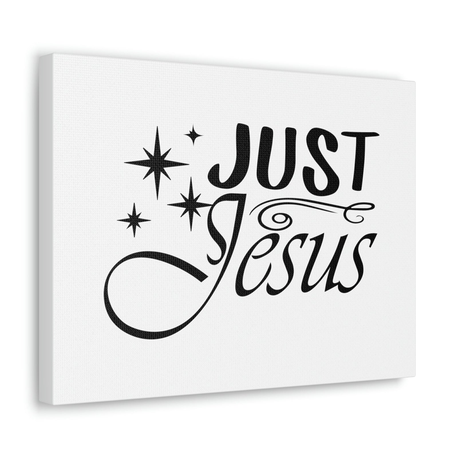 Scripture Walls Just Jesus 1 Timothy 2:5 Stars Christian Wall Art Bible Verse Print Ready to Hang Unframed-Express Your Love Gifts