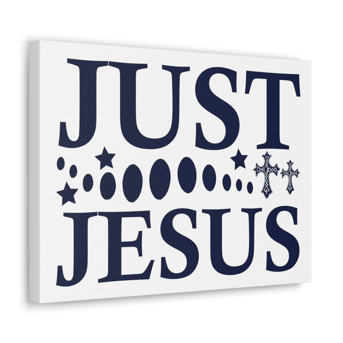 Scripture Walls Just Jesus Acts 4:12 Christian Wall Art Print Ready to Hang Unframed-Express Your Love Gifts