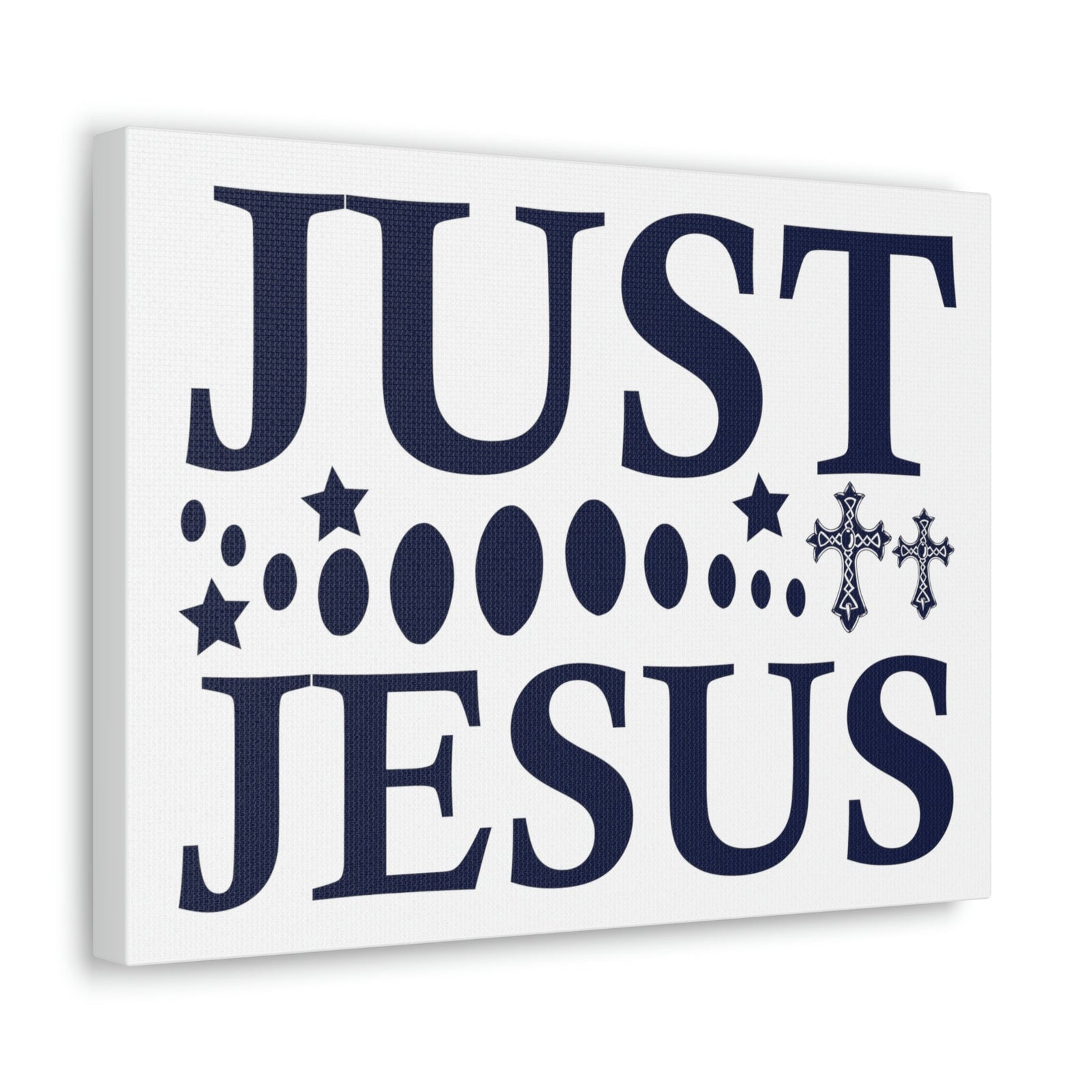 Scripture Walls Just Jesus Acts 4:12 Christian Wall Art Print Ready to Hang Unframed-Express Your Love Gifts