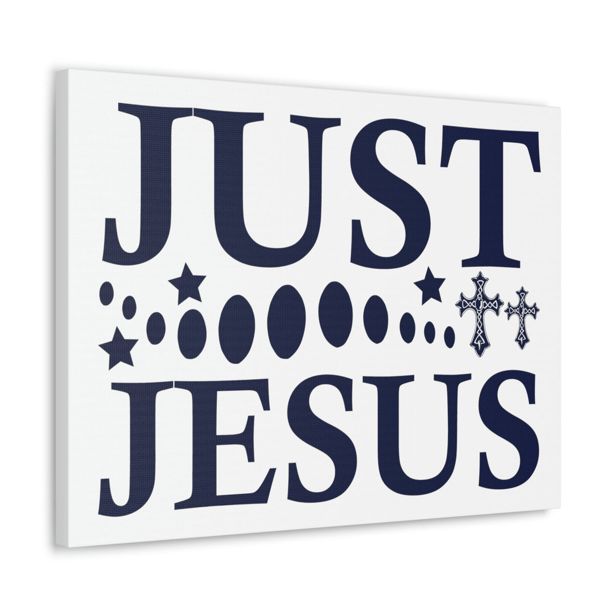 Scripture Walls Just Jesus Acts 4:12 Christian Wall Art Print Ready to Hang Unframed-Express Your Love Gifts
