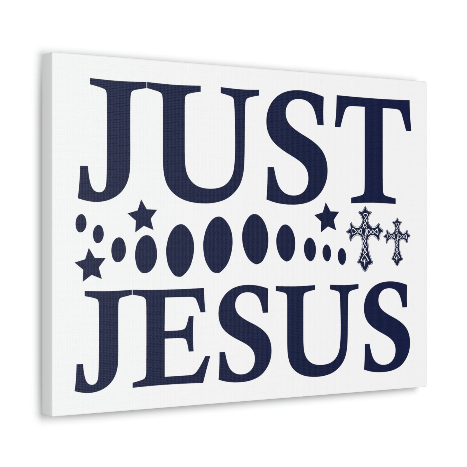 Scripture Walls Just Jesus Acts 4:12 Christian Wall Art Print Ready to Hang Unframed-Express Your Love Gifts