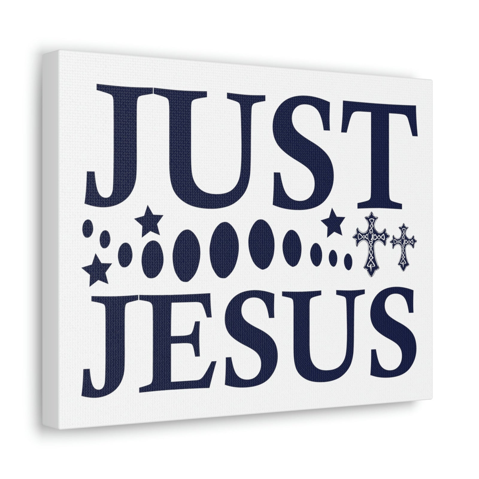 Scripture Walls Just Jesus Acts 4:12 Christian Wall Art Print Ready to Hang Unframed-Express Your Love Gifts