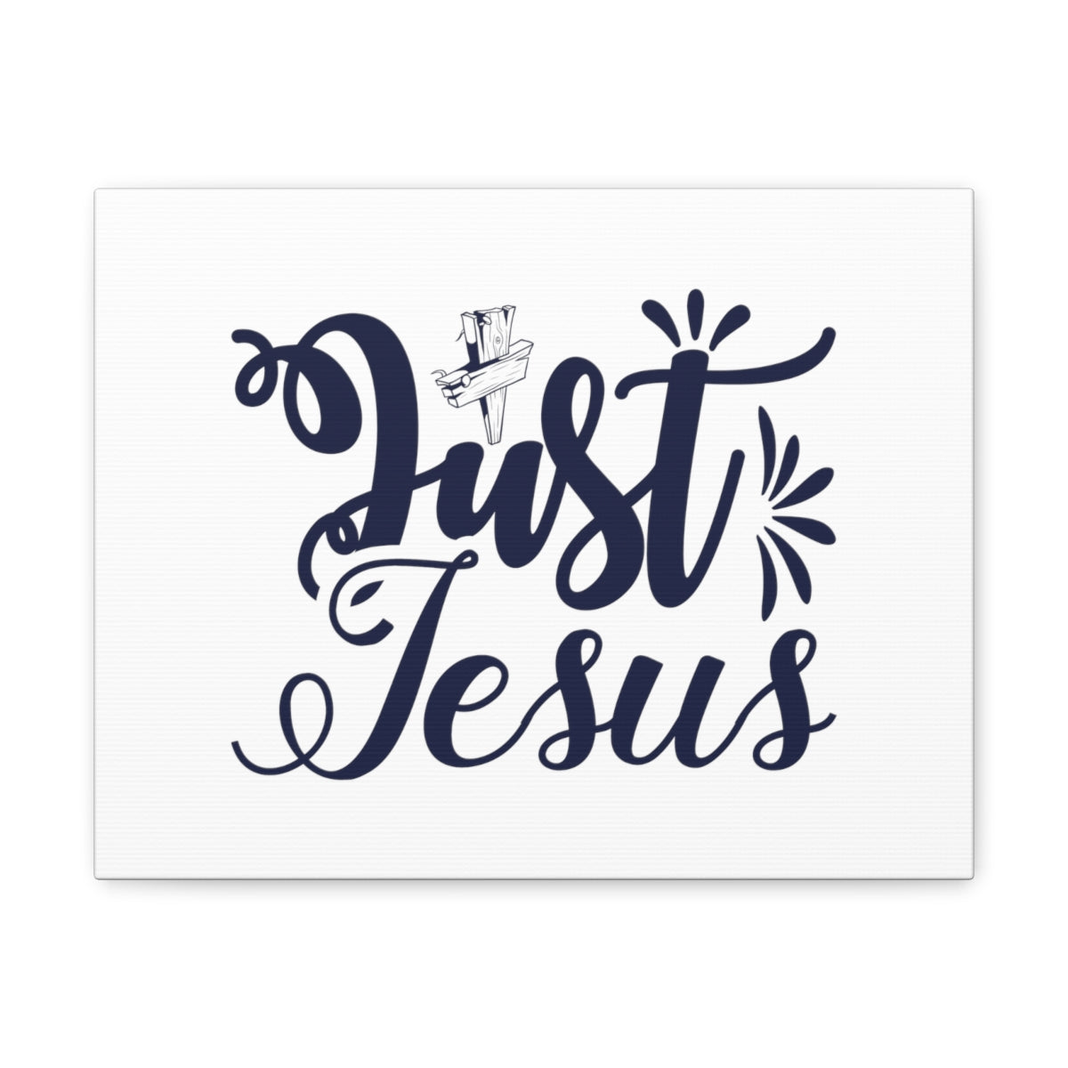 Scripture Walls Just Jesus John 14:6 Christian Wall Art Bible Verse Print Ready to Hang Unframed-Express Your Love Gifts
