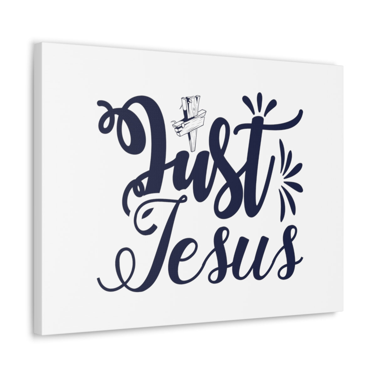 Scripture Walls Just Jesus John 14:6 Christian Wall Art Bible Verse Print Ready to Hang Unframed-Express Your Love Gifts