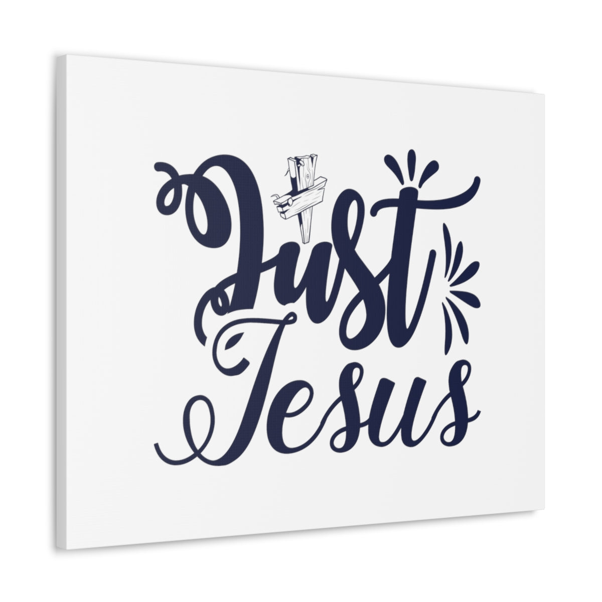 Scripture Walls Just Jesus John 14:6 Christian Wall Art Bible Verse Print Ready to Hang Unframed-Express Your Love Gifts