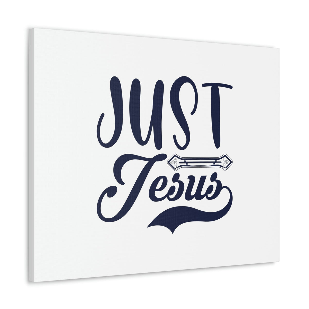 Scripture Walls Just Jesus John 14:6 Ornamental Bar Christian Wall Art Bible Verse Print Ready to Hang Unframed-Express Your Love Gifts