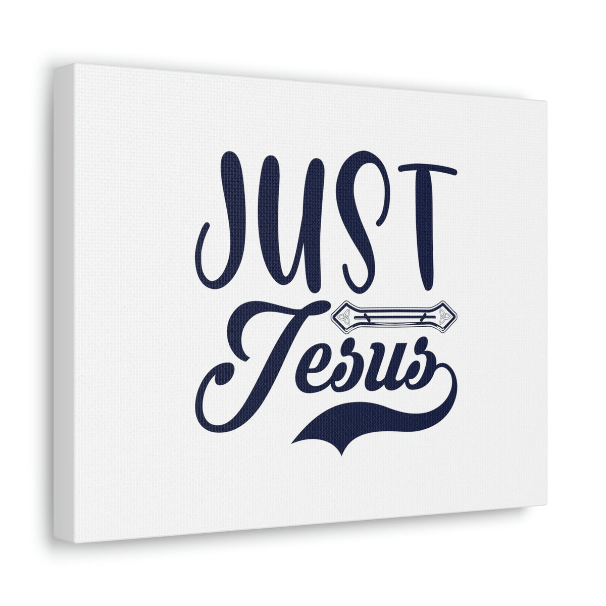 Scripture Walls Just Jesus John 14:6 Ornamental Bar Christian Wall Art Bible Verse Print Ready to Hang Unframed-Express Your Love Gifts