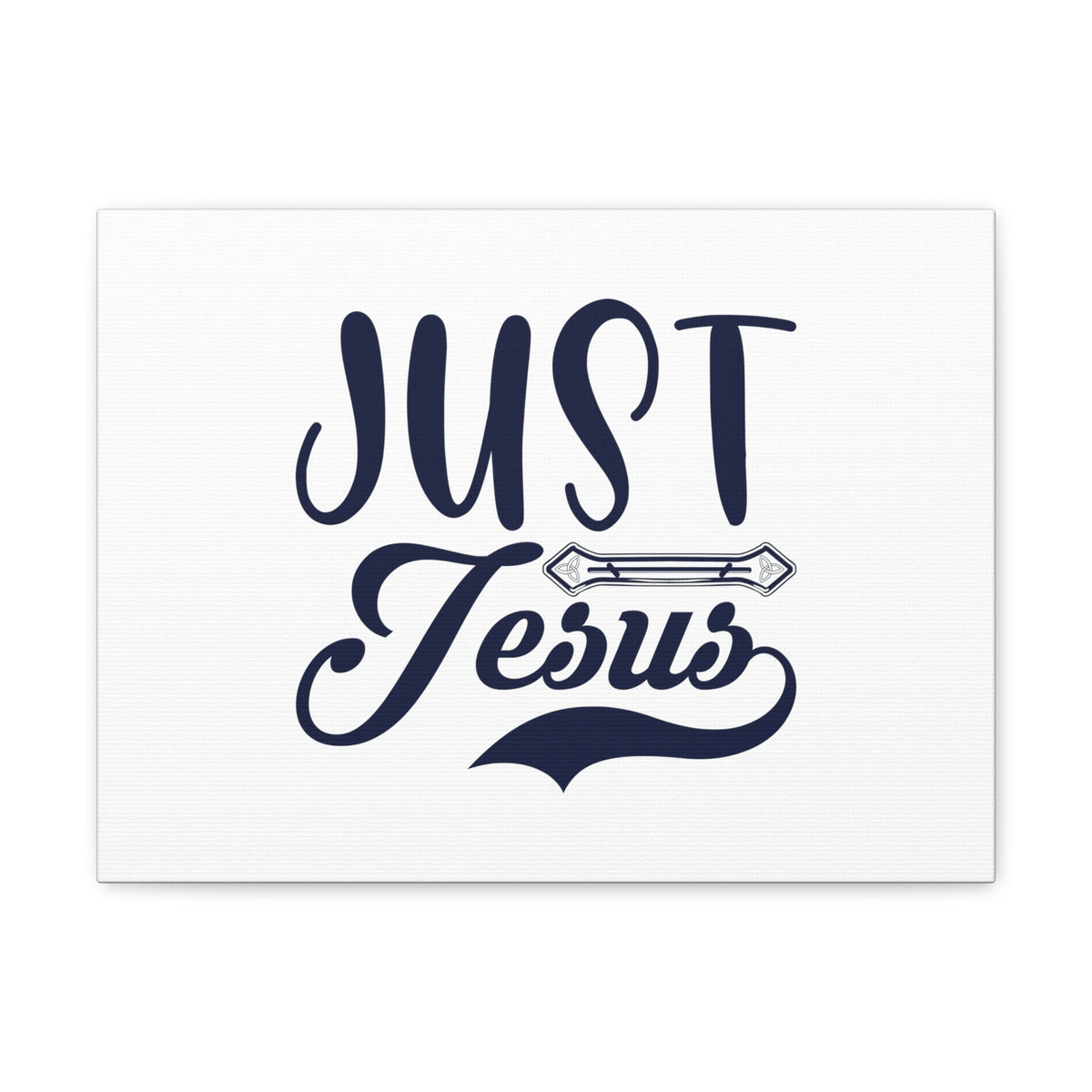 Scripture Walls Just Jesus John 14:6 Ornamental Bar Christian Wall Art Bible Verse Print Ready to Hang Unframed-Express Your Love Gifts