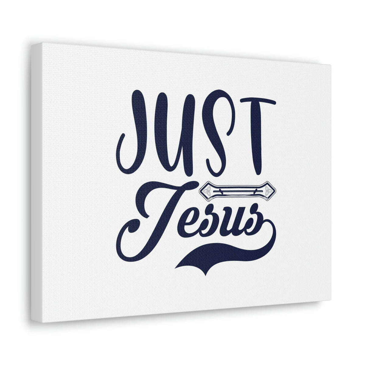 Scripture Walls Just Jesus John 14:6 Ornamental Bar Christian Wall Art Bible Verse Print Ready to Hang Unframed-Express Your Love Gifts