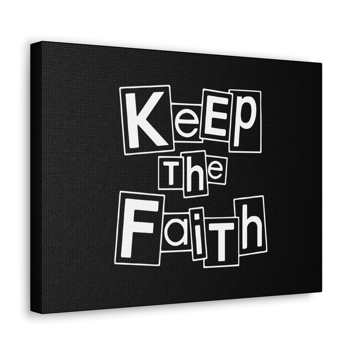 Scripture Walls Keep The Faith Hebrews 11:6 Squares Christian Wall Art Bible Verse Print Ready to Hang Unframed-Express Your Love Gifts