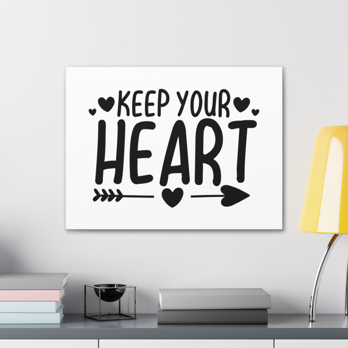 Scripture Walls Keep Your Heart Proverbs 4:23 Christian Wall Art Print Ready to Hang Unframed-Express Your Love Gifts