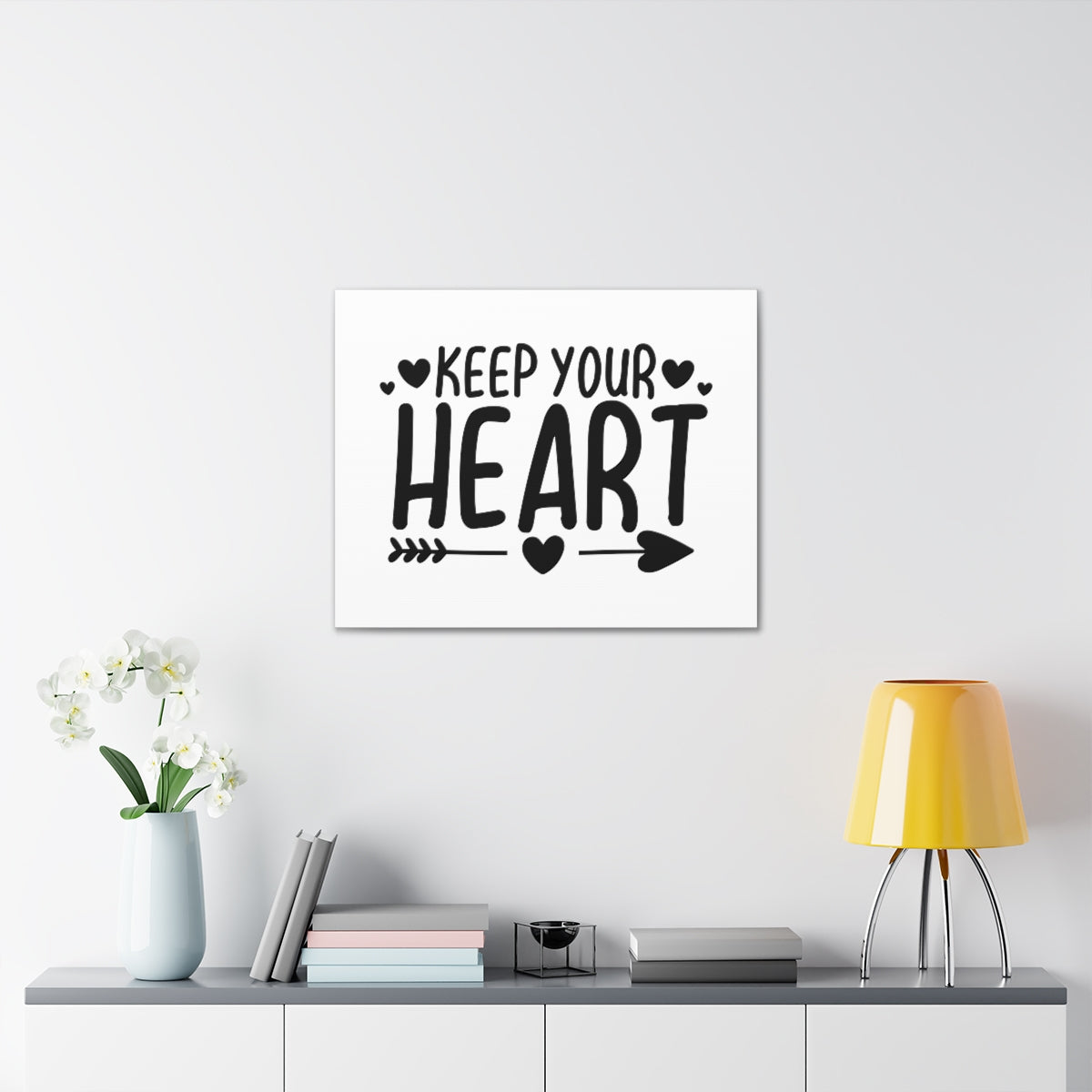 Scripture Walls Keep Your Heart Proverbs 4:23 Christian Wall Art Print Ready to Hang Unframed-Express Your Love Gifts