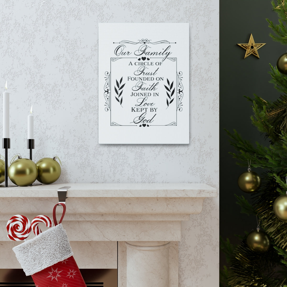 Scripture Walls Kept By God Psalm 133:1 Christian Wall Art Print Ready to Hang Unframed-Express Your Love Gifts