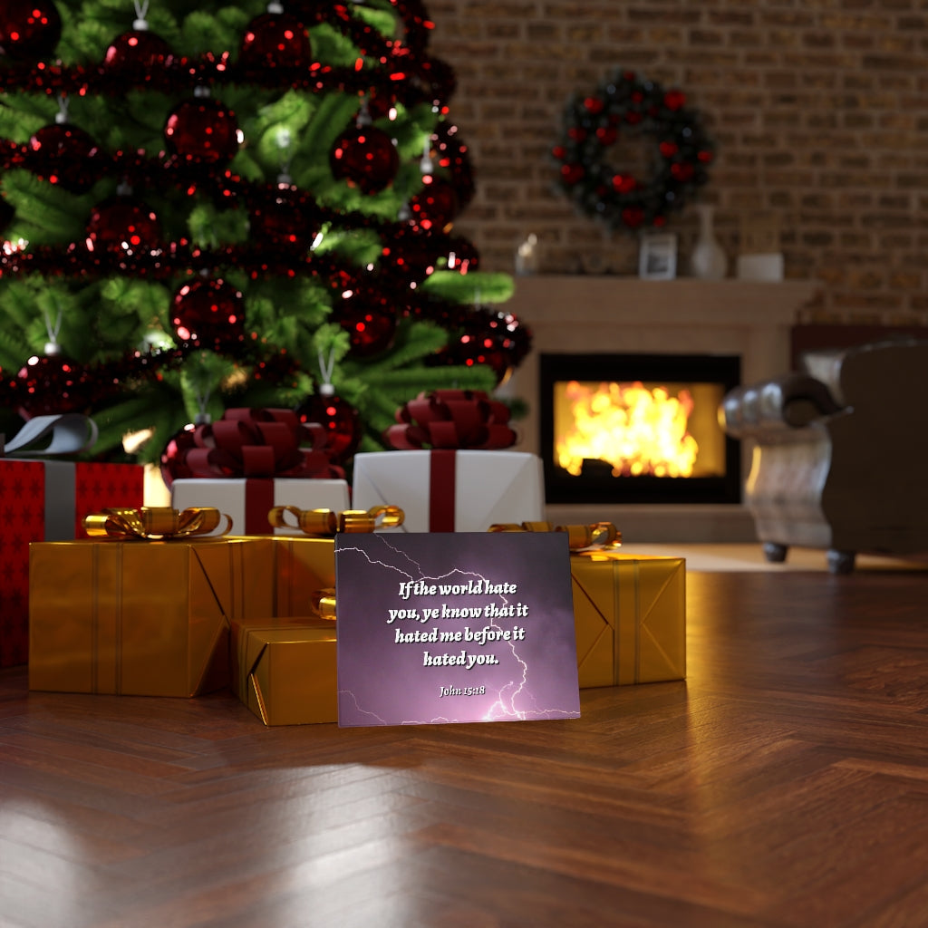 Scripture Walls Know That It John 15:18 Bible Verse Canvas Christian Wall Art Ready to Hang Unframed-Express Your Love Gifts