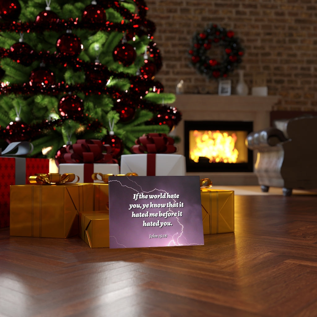 Scripture Walls Know That It John 15:18 Bible Verse Canvas Christian Wall Art Ready to Hang Unframed-Express Your Love Gifts