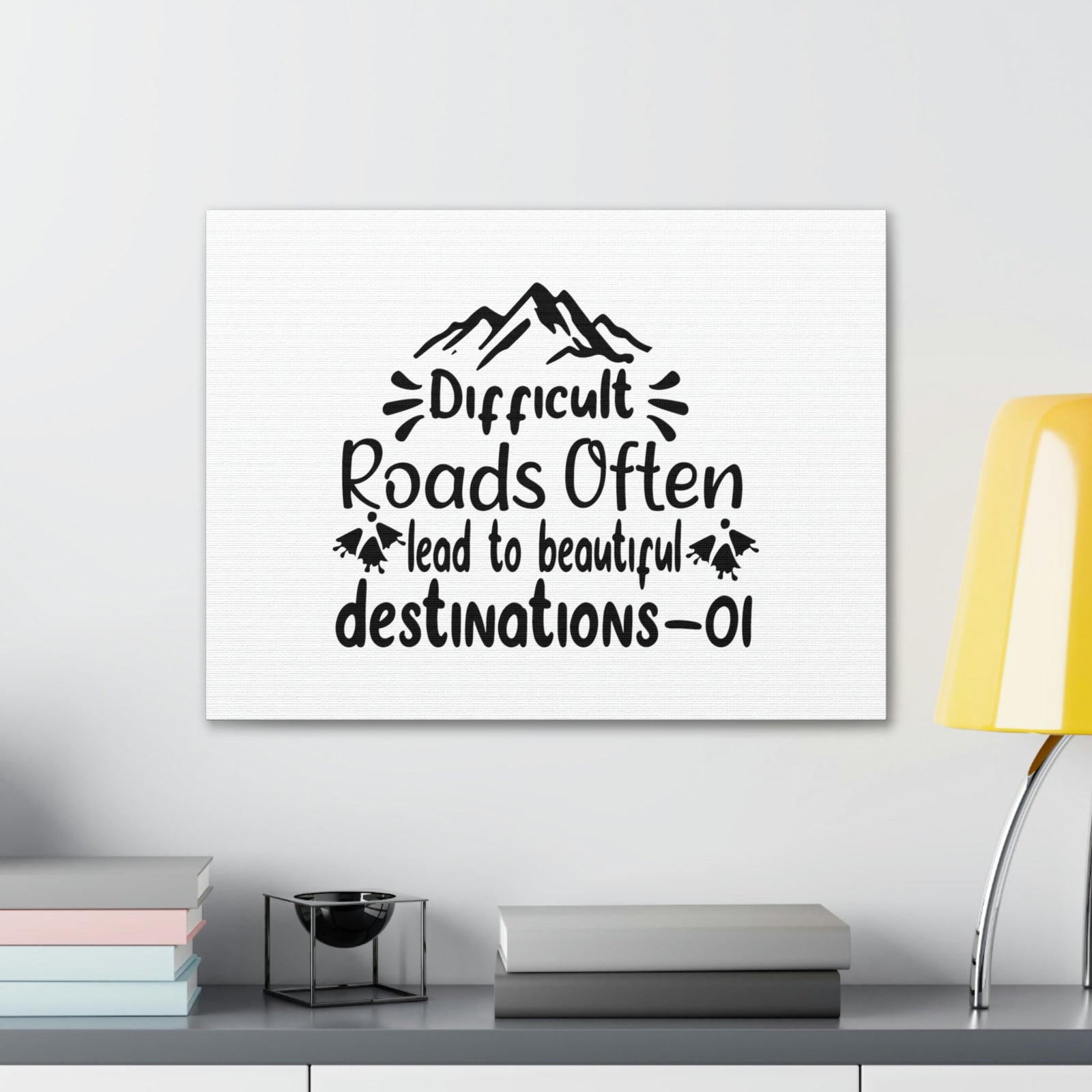 Scripture Walls Lead To Beautiful Destinations Matthew 7:13 Christian Wall Art Bible Verse Print Ready to Hang Unframed-Express Your Love Gifts