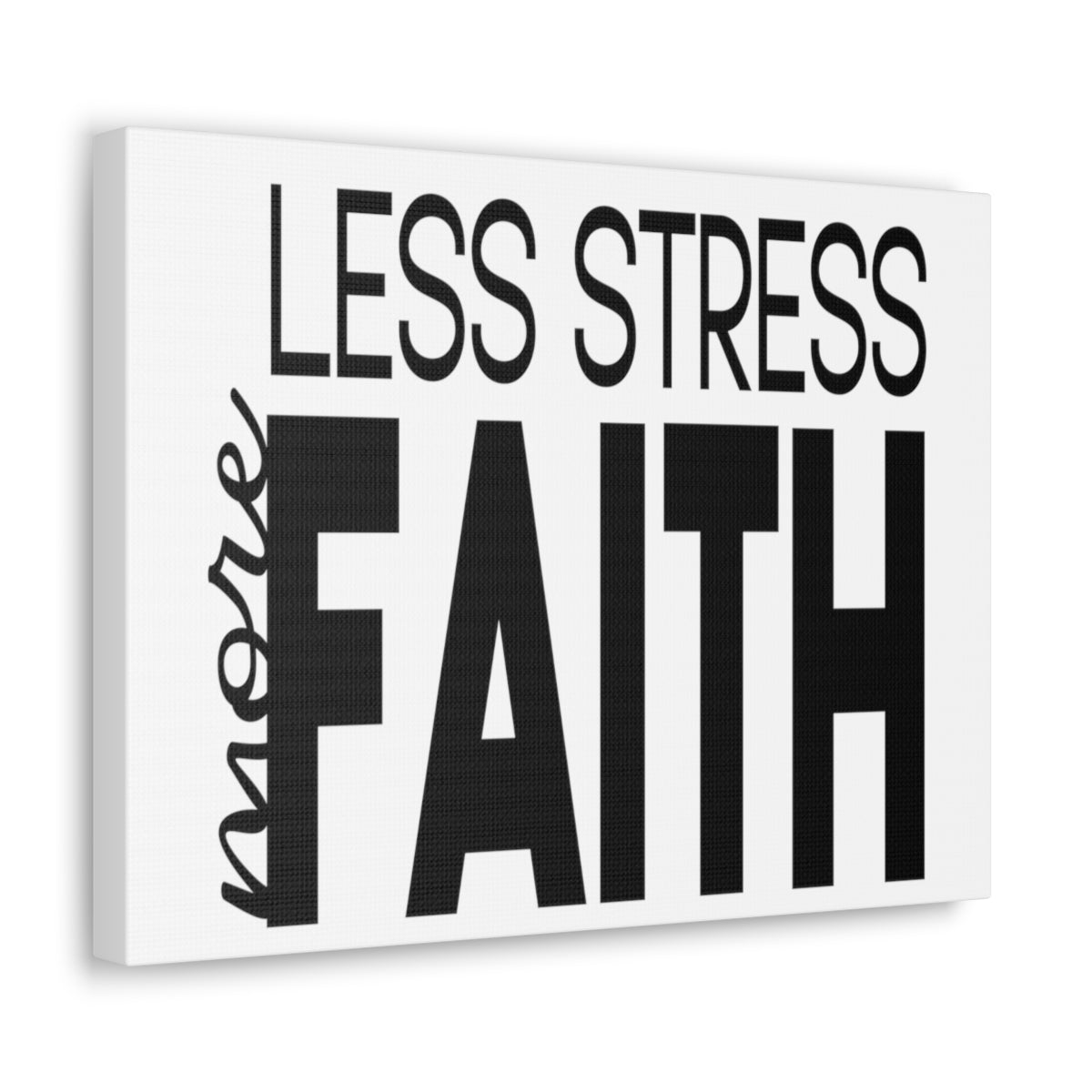 Scripture Walls Less More Faith PSALM 119:143 Christian Wall Art Print Ready to Hang Unframed-Express Your Love Gifts