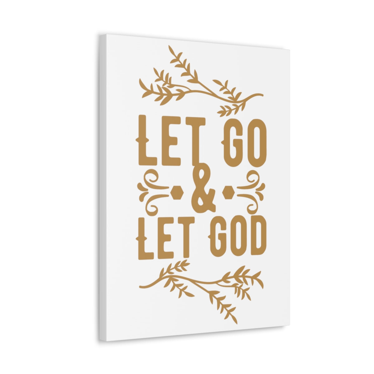 Scripture Walls Let God 1 Peter 5:7 Christian Wall Art Print Ready to Hang Unframed-Express Your Love Gifts