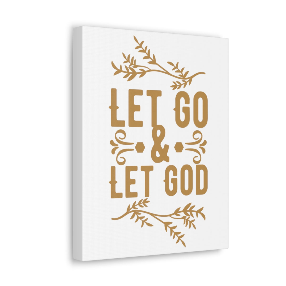 Scripture Walls Let God 1 Peter 5:7 Christian Wall Art Print Ready to Hang Unframed-Express Your Love Gifts